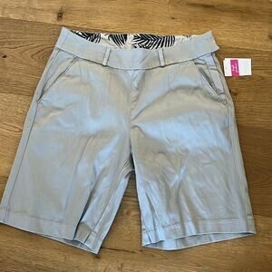 Fresh Produce NWT Portofino slate gray shorts size 10